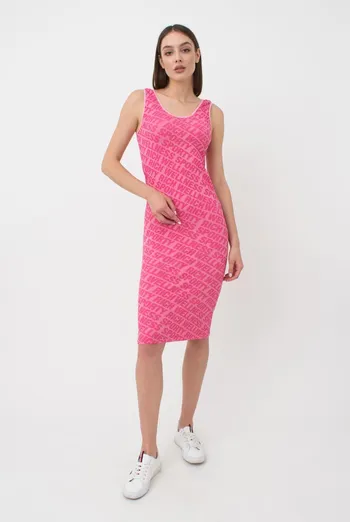 Безшовна сукня DRESS RIB WELLNESS Giulia (bubblegum), рожевий Безшовна сукня DRESS RIB WELLNESS Giulia (bubblegum), рожевий