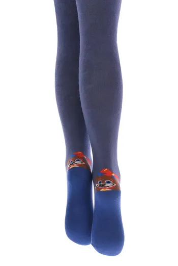 Дитячі колготки з малюнком DTe-004 Giulia (moonlight blue)