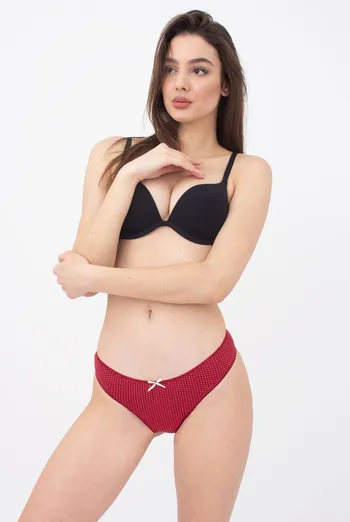 Жіночі труси бразиліана Dreams 2205/60 Giulia (red dots)