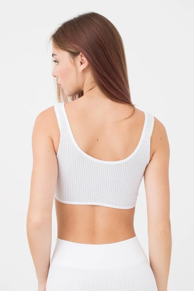 Хлопковый топ на широких бретелях Dreams 4102/60 Giulia (white dots)