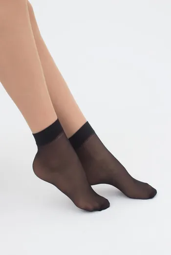 Женские носки Easy 20 den Giulia 2 пары (nero), черный Женские носки Easy 20 den Giulia 2 пары (nero), черный