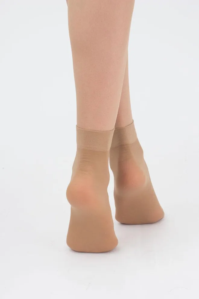 Шкарпетки Easy 20 den Giulia 2 пари (daino), бежевий