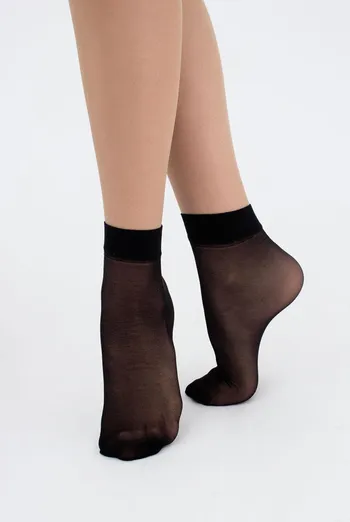 Жіночі шкарпетки Easy 40 den Giulia 2 пари (nero), чорний