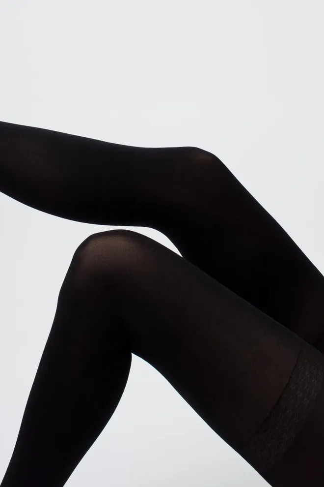 Класичні утягуючі колготки Effect up 100 den Giulia (nero), чорний