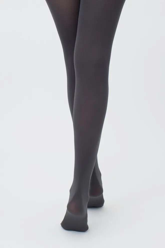 Классические утягивающие колготки Effect up 100 den Giulia (fumo),серый