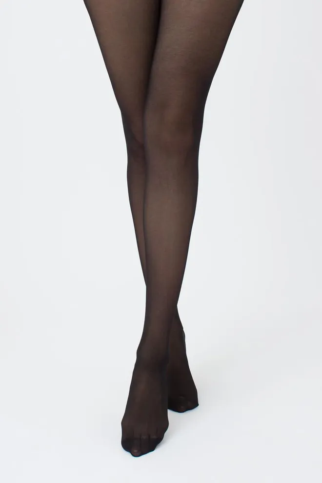 Класичні утягуючі колготки Effect up 40 den Giulia (nero), чорний