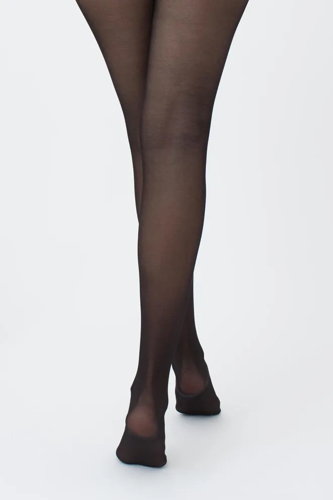 Класичні утягуючі колготки Effect up 40 den Giulia (nero), чорний