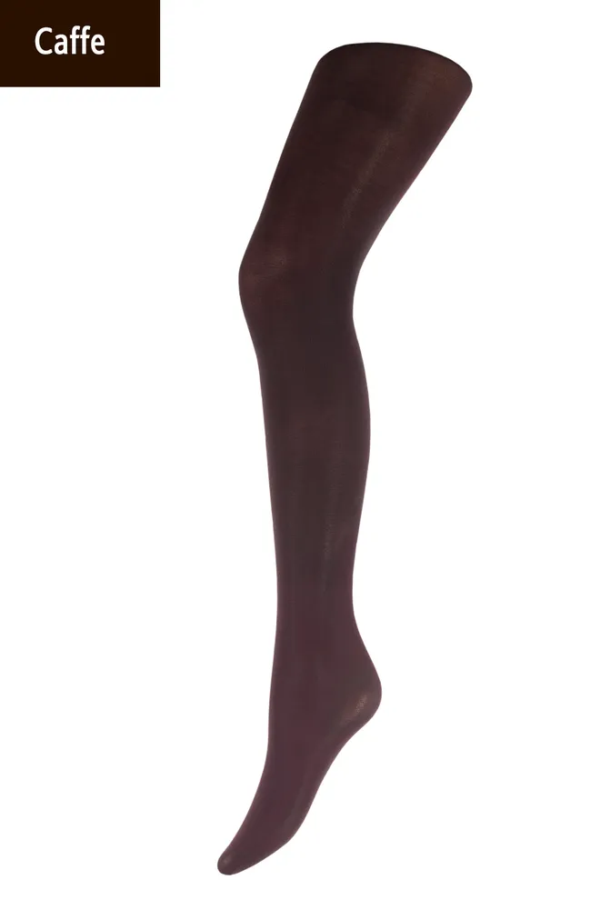 Класичні утягуючі колготки Effect up micro 70 den Giulia (caffe), коричневий