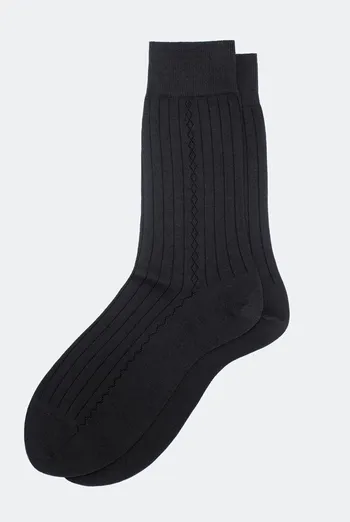 Шкарпетки чоловічі високі Elegant 101 Giulia (dark grey)