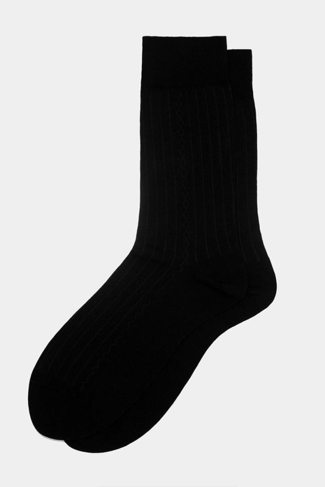 Шкарпетки чоловічі високі Elegant 101 Giulia (black)
