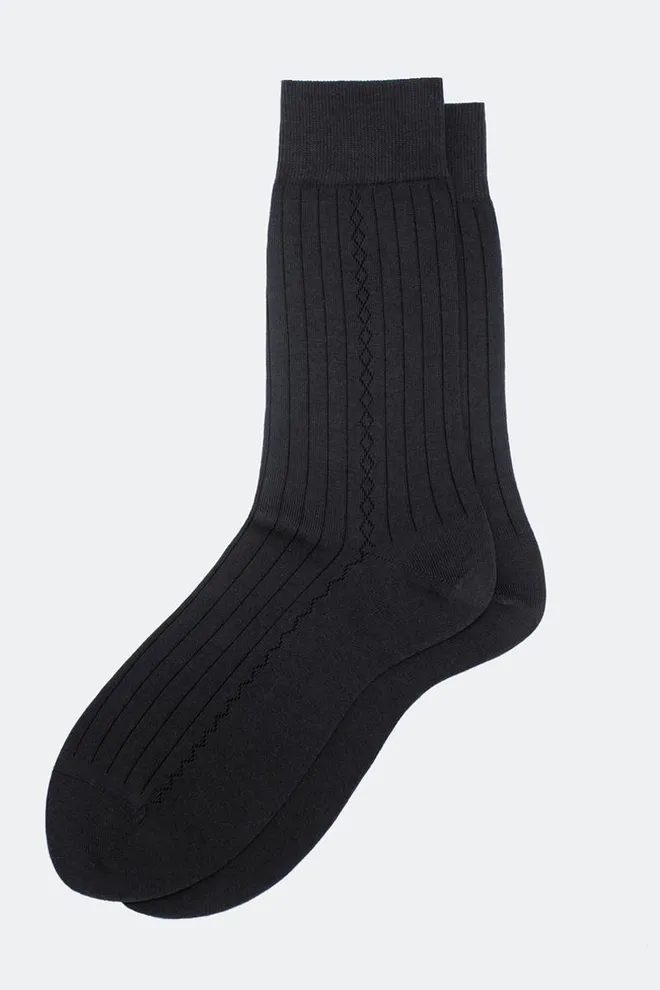 Носки мужские высокие Elegant 101 Giulia (dark grey)