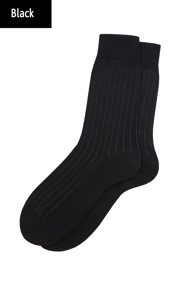 ELEGANT 102 Calzino Классические мужские носки TM GIULIA  (black)