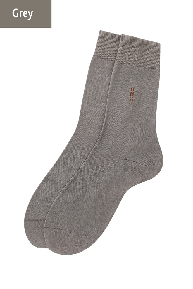 Носки мужские высокие с рисунком Elegant 205 Giulia (grey)