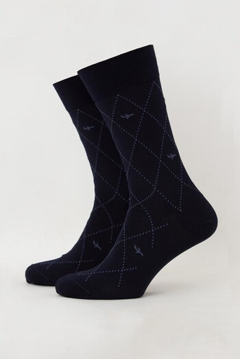 Классические мужские носки GIULIA (dark blue)