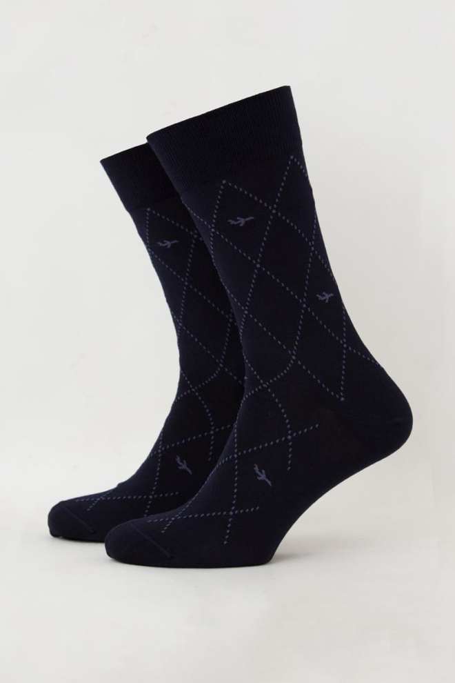 Классические мужские носки GIULIA (dark blue)