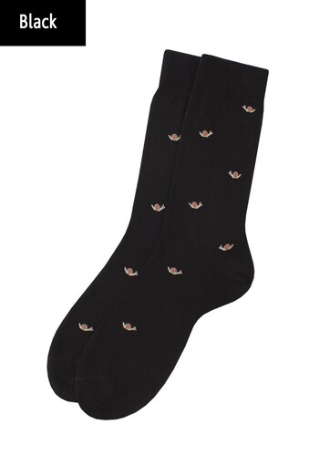 Носки мужские высокие с рисунком Elegant 401 Giulia (black) Носки мужские высокие с рисунком Elegant 401 Giulia (black)