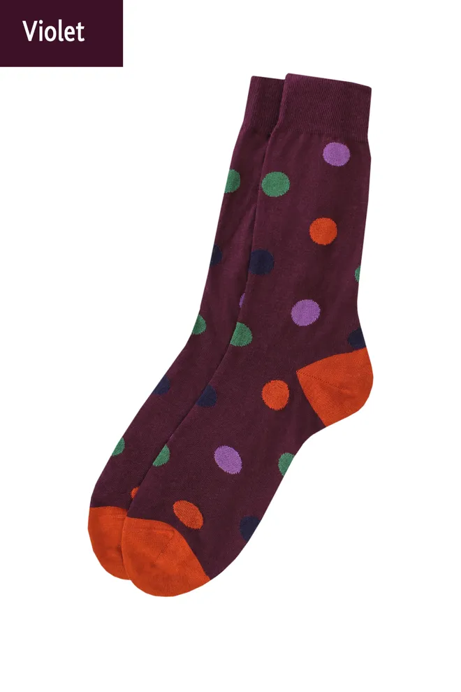 Классические мужские носки ELEGANT 405 TM GIULIA  (violet)