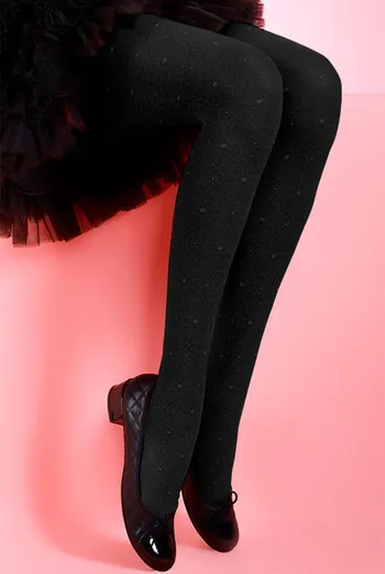 ELIZA 20 model 3 дитячі колготки з малюнком TM GIULIA  (nero)