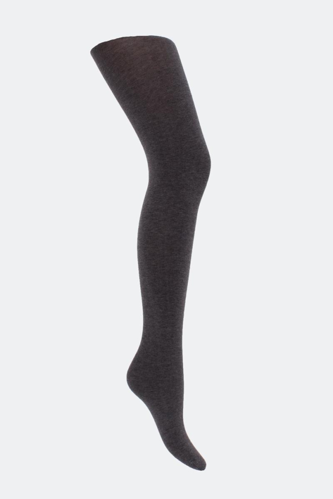 Дитячі бавовняні колготки Enjoy cotton 180 den Giulia (dark grey melange), сірий