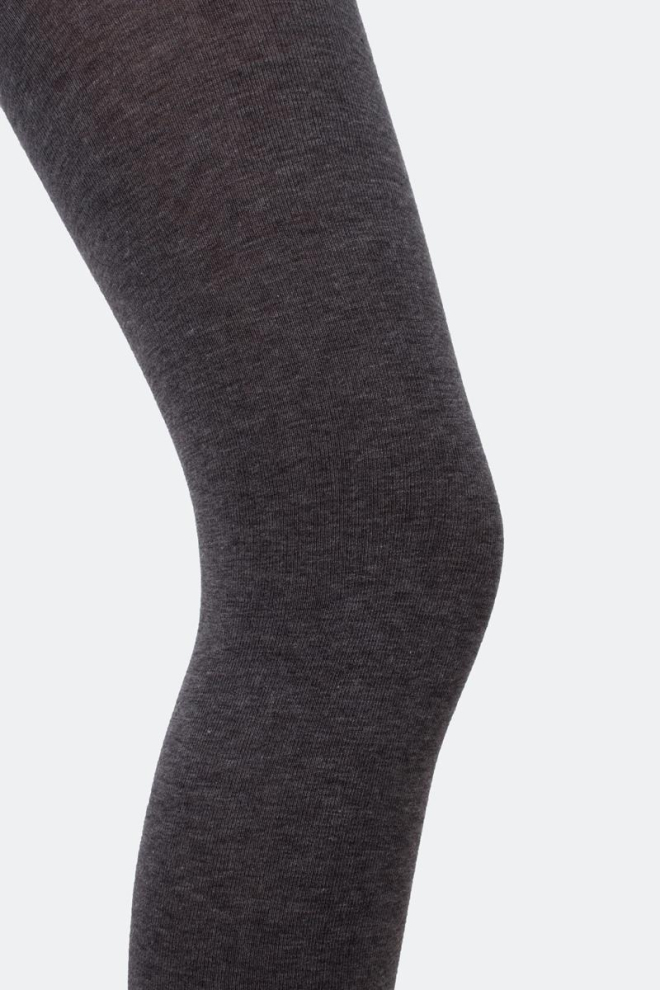Дитячі бавовняні колготки Enjoy cotton 180 den Giulia (dark grey melange), сірий