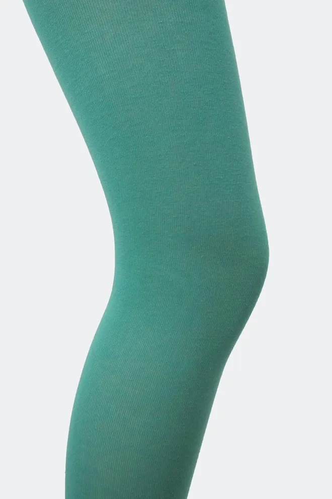 Дитячі бавовняні колготки Enjoy cotton 180 den Giulia (technological green)