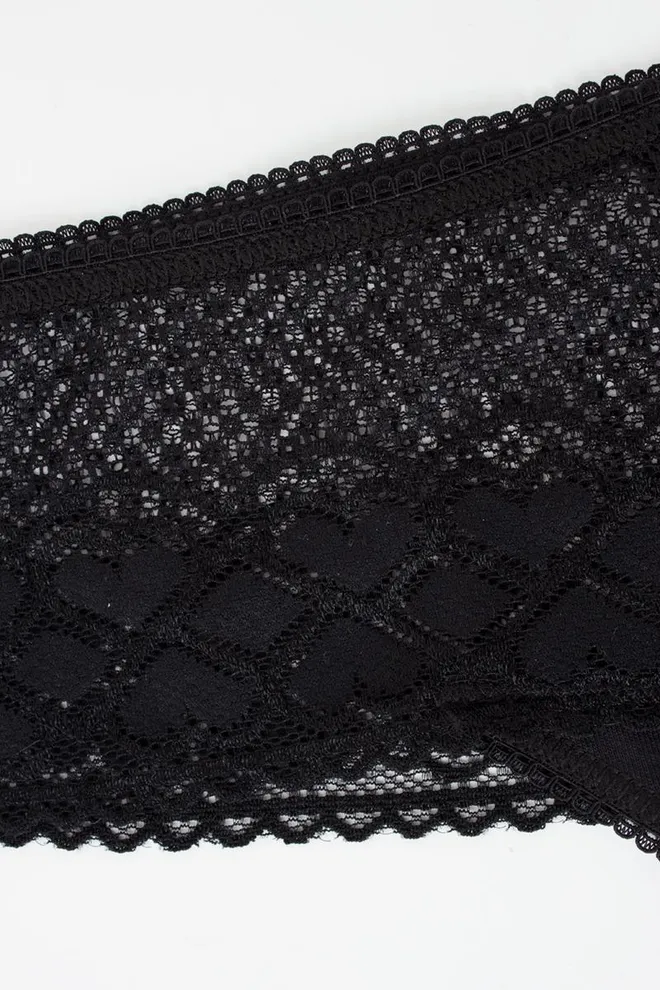 Кружевные трусы стринги Elegant 2101/61 Giulia (black)