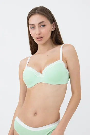 Бюстгальтер з формованою чашкою Elegia 1514/61 Giulia (green) Бюстгальтер з формованою чашкою Elegia 1514/61 Giulia (green)
