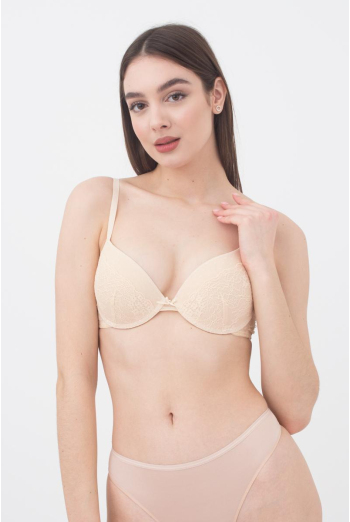 Бюстгальтер з формованою чашкою Emilia 1192/21 Giulia (beige), бежевий Бюстгальтер з формованою чашкою Emilia 1192/21 Giulia (beige), бежевий