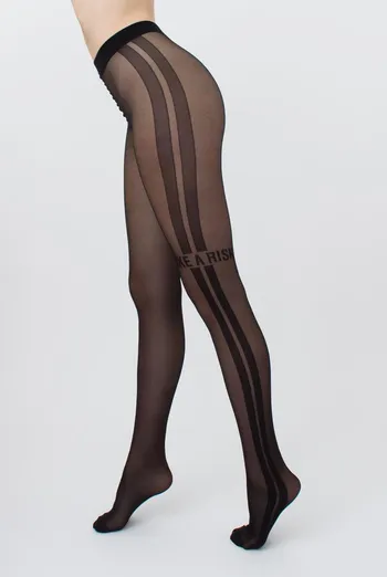 Колготки з написом Fashionista 40 den model 6 Giulia (nero) Колготки з написом Fashionista 40 den model 6 Giulia (nero)