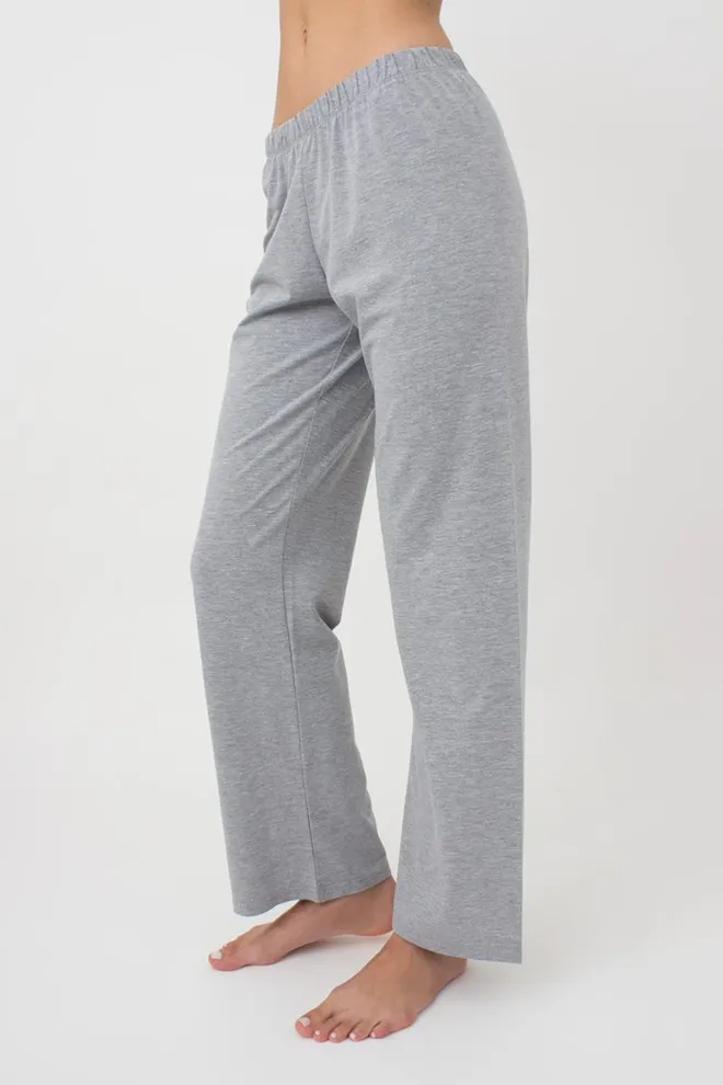 Пижама женская со штанами и рисунком Favorite Time 5315/010 Giulia (blue/light grey melange)