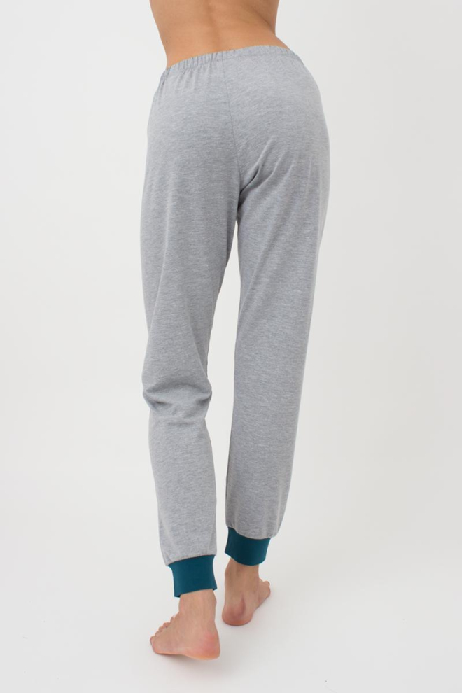 Пижама женская со штанами и рисунком Favorite Time 5316/010 Giulia (light grey melange) Пижама женская со штанами и рисунком Favorite Time 5316/010 Giulia (light grey melange)