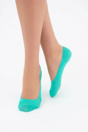 Носки следки женские Footies-03 Giulia 2 пары (mint fantasy)