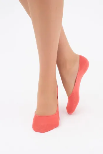 Шкарпетки слідки жіночі Footies-03 Giulia 2 пари (peach)