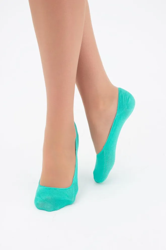 Шкарпетки слідки жіночі Footies-03 Giulia 2 пари (mint fantasy)