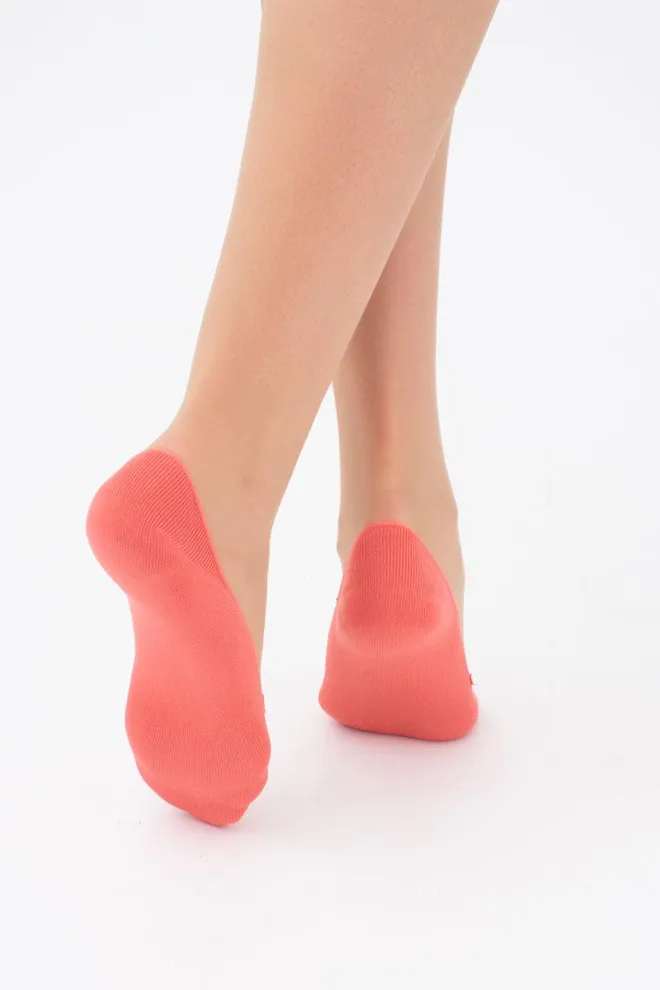 Шкарпетки слідки жіночі Footies-03 Giulia 2 пари (peach)