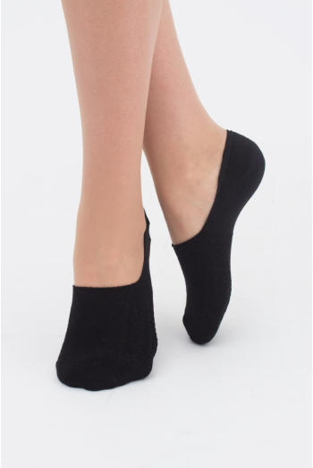 Шкарпетки слідки жіночі Footies-wft 01 Giulia (black)