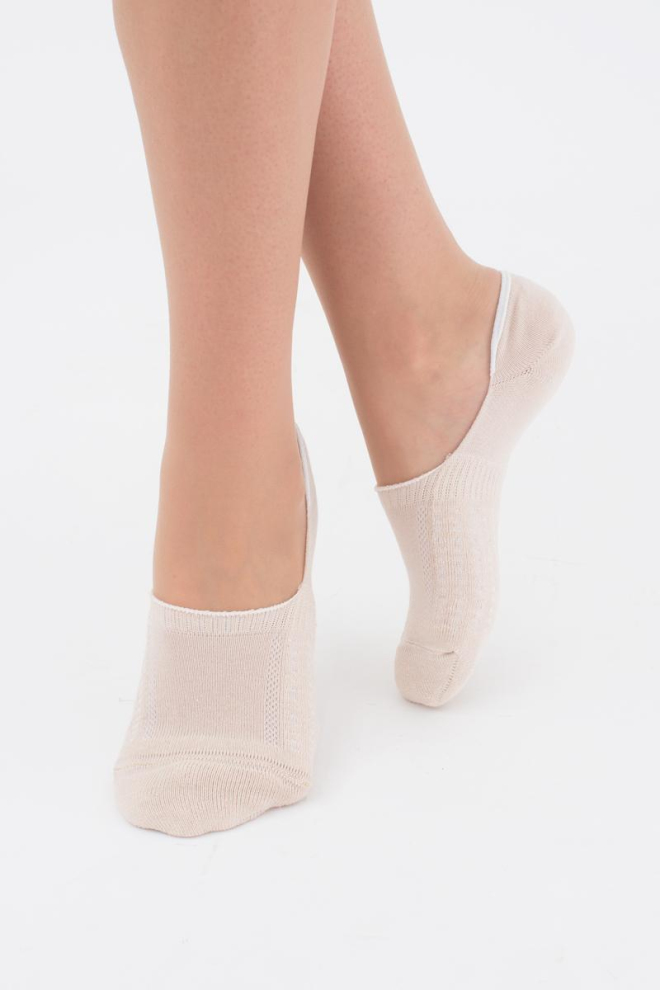 Шкарпетки слідки жіночі Footies-wft 01 Giulia (panna)