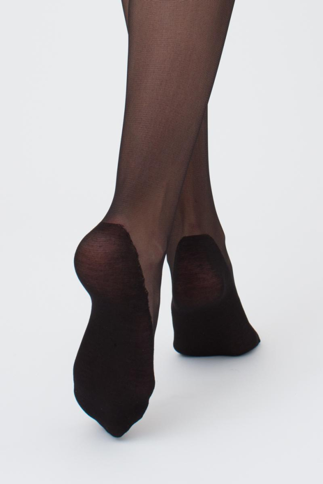 Класичні колготки Footies style 20 den Giulia (nero), чорний