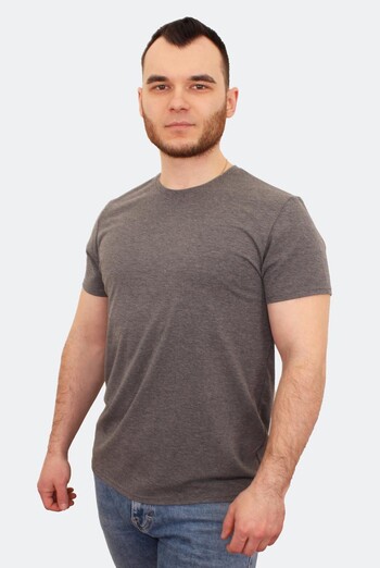 Футболка чоловіча Adam 49/409/010 Giulia (dark grey melange) Футболка чоловіча Adam 49/409/010 Giulia (dark grey melange)