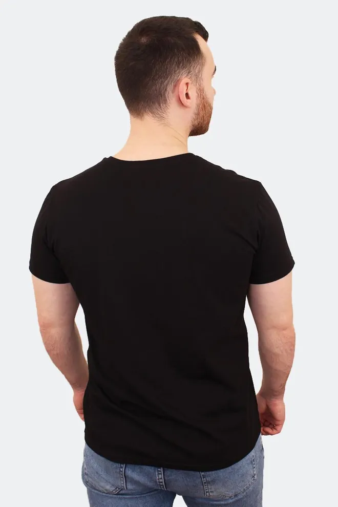 Футболка чоловіча Adam 49/409/010 Giulia (black), чорний