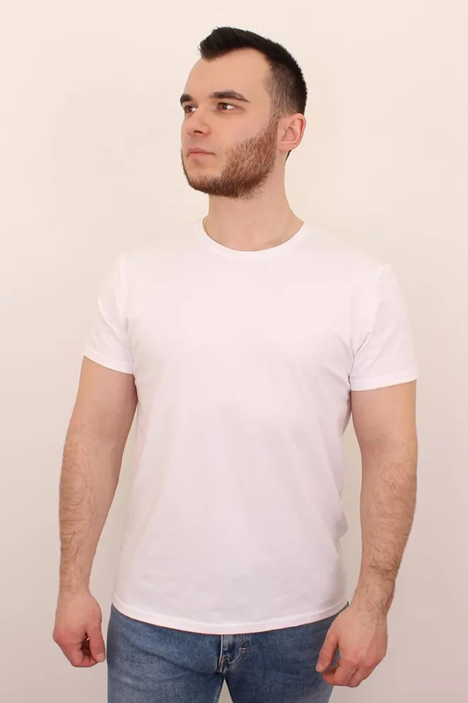 Футболка чоловіча Adam 49/409/010 Giulia (white)