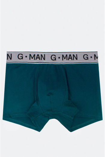 Мужские трусы боксеры G-man 20401/60 Giulia (dark turquoise) Мужские трусы боксеры G-man 20401/60 Giulia (dark turquoise)