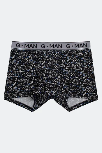 Мужские трусы боксеры G-man print 20401/60 Giulia (animal blue)