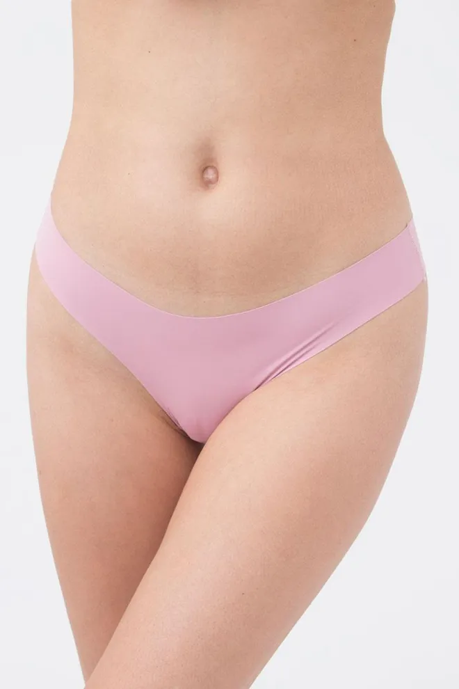 Жіночі труси стринги безшовні L5132br-m Giulia (пінк)