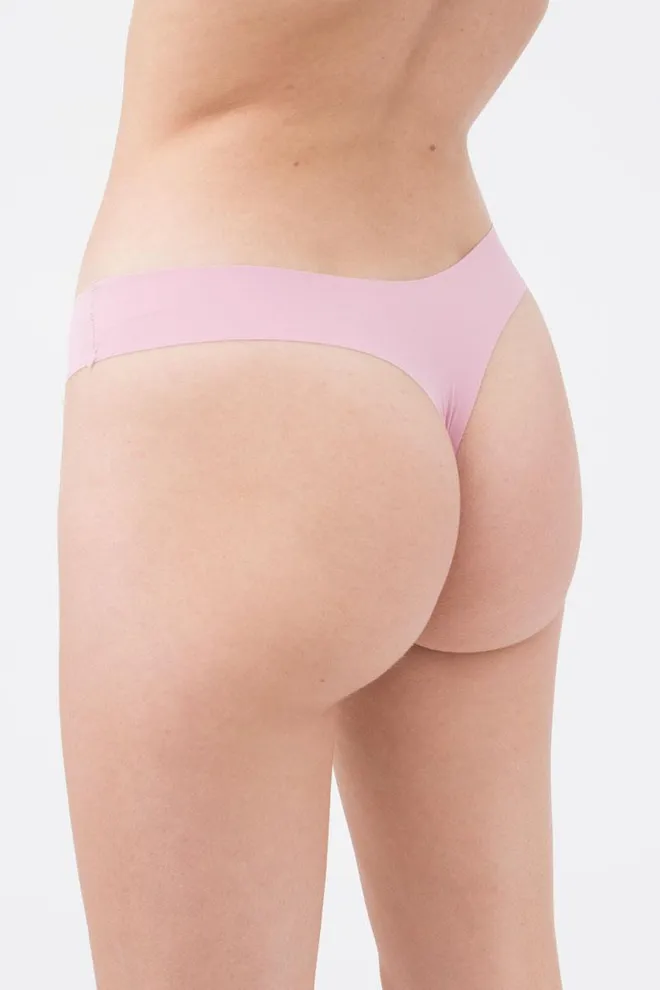 Жіночі труси стринги безшовні L5132br-m Giulia (пінк)