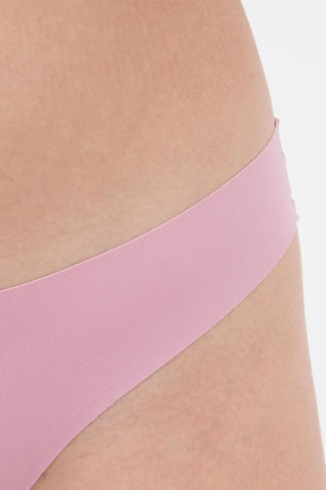 Жіночі труси стринги безшовні L5132br-m Giulia (пінк)