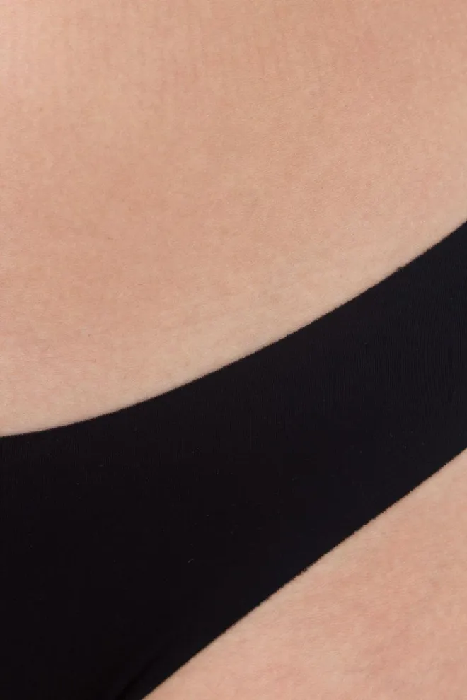 Жіночі труси стринги безшовні L5132br-m Giulia (чорний)