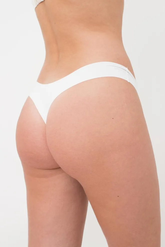 Жіночі труси стринги безшовні L5132br-m Giulia (білий)