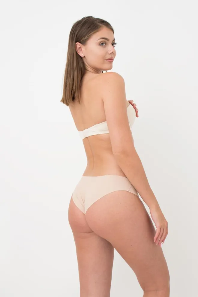 Женские трусы слипы L5133br-m Giulia (бежевый)