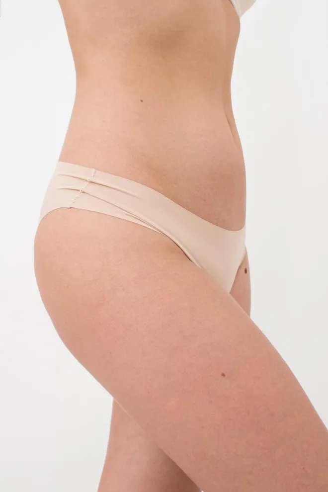 Женские трусы слипы L5133br-m Giulia (бежевый)